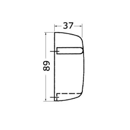 Luce Courtesy Light esterna 12V 10W OS1353001