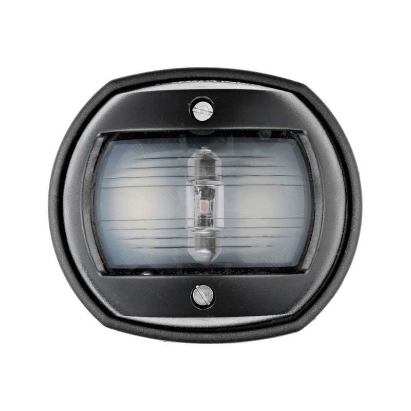 Fanale di via LED Bianco 135° poppa 12V 0,8W Nero OS1144804