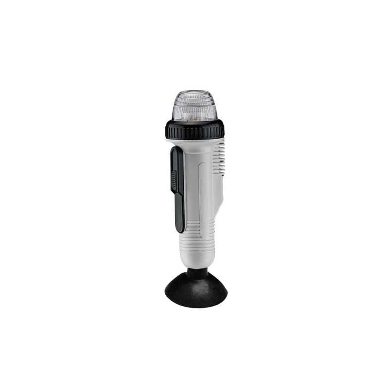 Fanale di via LED a ventosa 360° Bianco Batterie 3 x AAA OS1113804