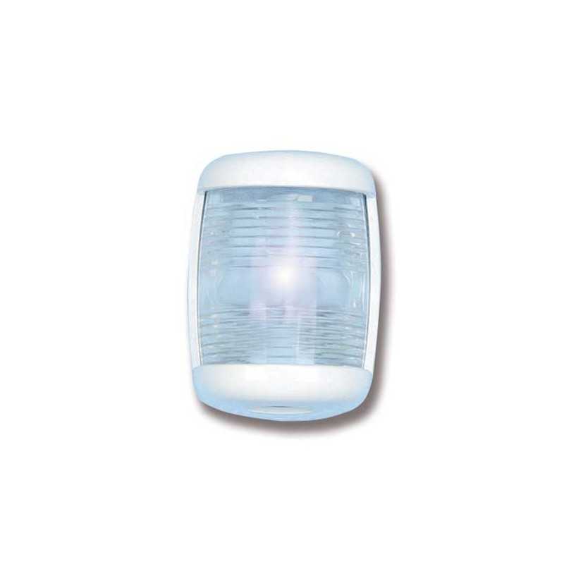 Luce di via Serie Mini Star 225° Prua Corpo Bianco Vetro Bianco 12V