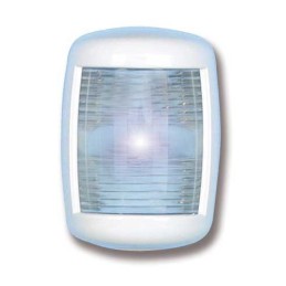 Luce di via Serie Mini Star 135° Poppa Corpo Bianco Vetro Bianco 12V