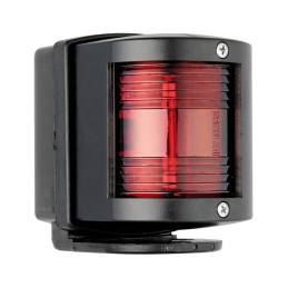 Fanale di via Utility 77 Rosso 112,5° sinistro 12V 10W Nero OS1141601