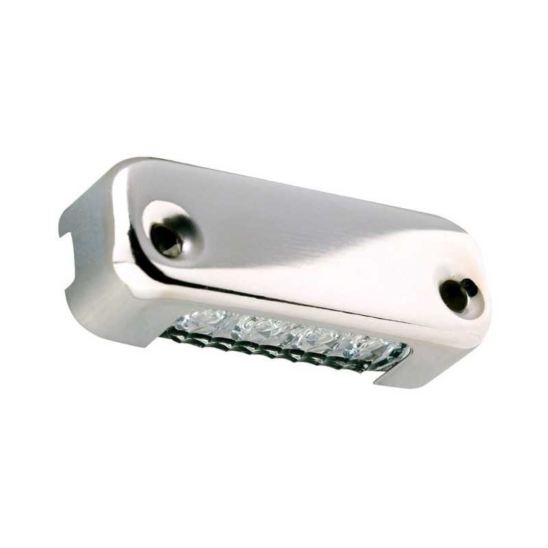 Luce di cortesia Attwood 4 LED 12V 1W Luce Bianca 42mm Verticale