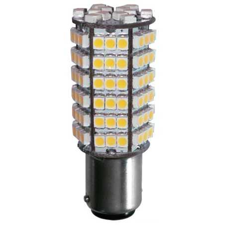 Lampadina BA15D LED 12/24V 4W 400Lm 2700K Bianca Calda OS1444313