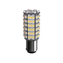 Lampadina BA15D LED 12/24V 4W 400Lm 2700K Bianca Calda OS1444313