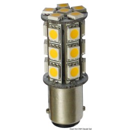 Lampadina BA15D LED 12/24V 3,6W 264Lm 2700K Bianca Calda OS1444312