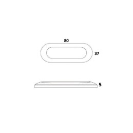 Luce di Cortesia Oculus Frontale 12V 0,3W 10Lm OS1317811