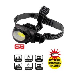 CFG Discover Head Light Torcia frontale LED 120Lm Portata 10m CFEL031