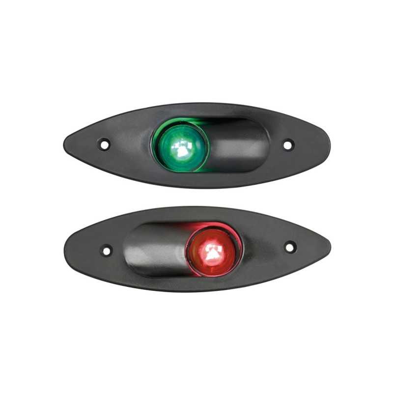 Fanale di via laterale Verde 112,5° 12V 5W Nero OS1112902