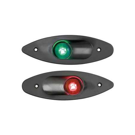 Fanale di via laterale Verde 112,5° 12V 5W Nero OS1112902