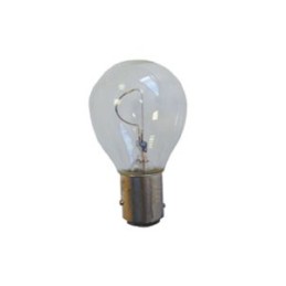 Lampadina sferica a filamento verticale Bipolare BAY15D 24V 25W