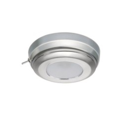 Quick Plafoniera LED MINDY CS 2W 10-30V Inox Satinato Luce Rossa