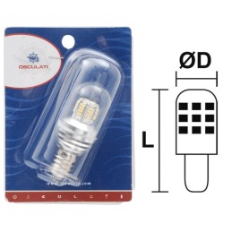 Lampadina a LED E14 12/24V 3W 280Lm 3000K Bianco Caldo OS1444321