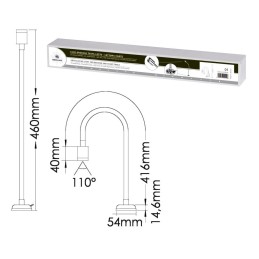 Luce snodata LED 10W 12/24V 1,2W 52lm Luce Bianca OS1323690