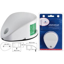 Fanale di via a LED Mouse Deck Verde 112,5° destro 12V 0,4W OS1103702