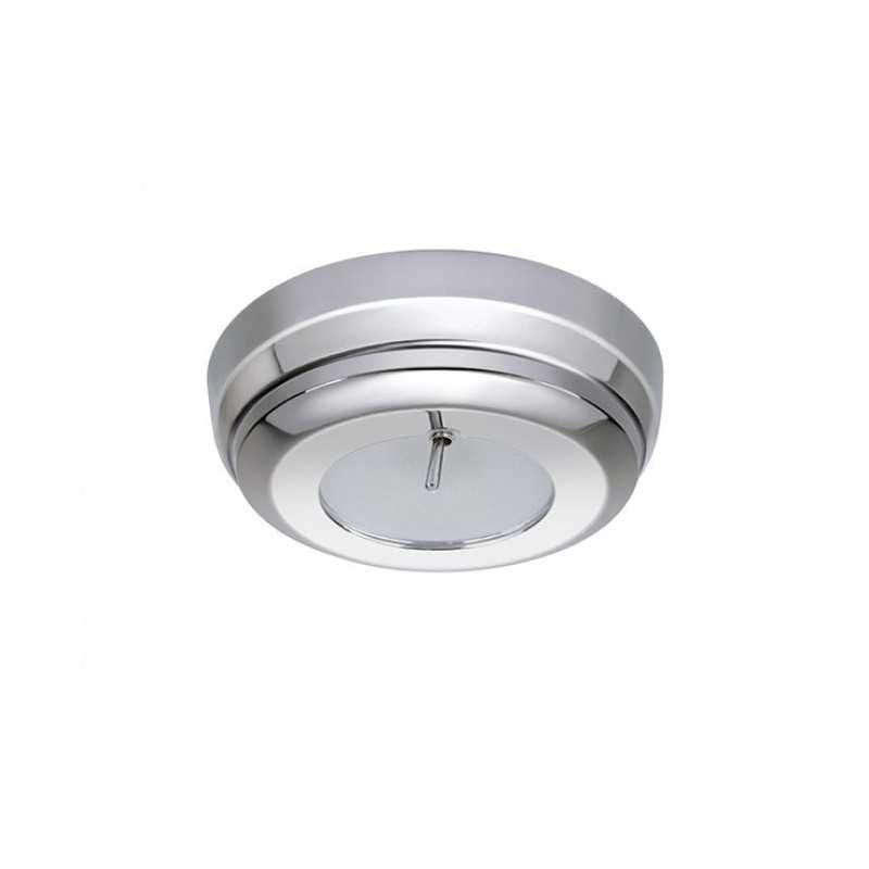 Quick Plafoniera LED SANDY C 2W 10-30V Inox Lucido con Interruttore