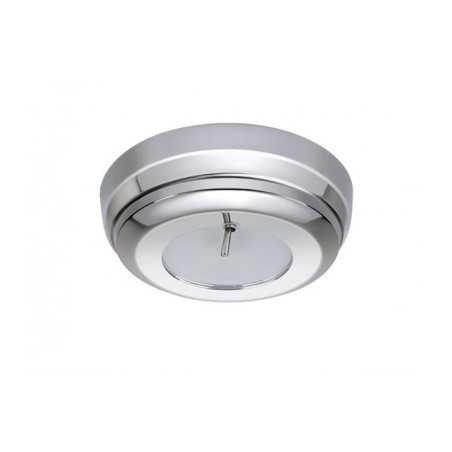 Quick Plafoniera LED SANDY C 2W 10-30V Inox Lucido con Interruttore