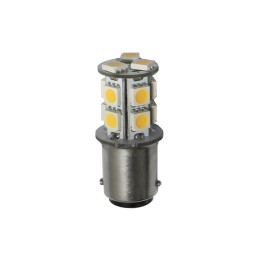 Lampadina LED BA15D 12/24V 2W 140Lm 2700K Bianca Calda OS1444311