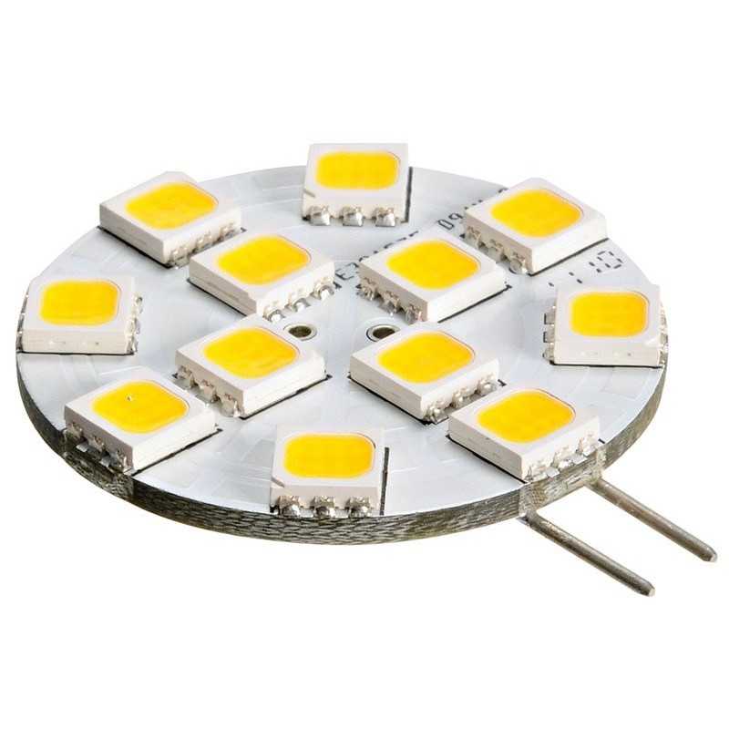 Lampadina LED 8-30V 2W G4 140lm Bianca Calda 3000K Side N50227502287