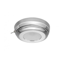 Quick Plafoniera LED MINDY CS 2W 10-30V Inox Lucido con Interruttore