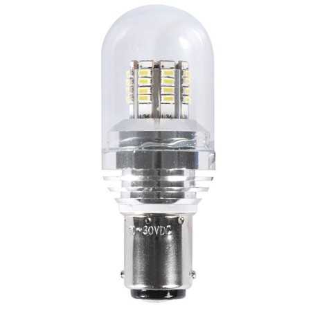 Lampadina BA15D a LED 12/24V 3W 280Lm 3000K Bianco Caldo OS1444317