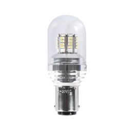 Lampadina BA15D a LED 12/24V 3W 280Lm 3000K Bianco Caldo OS1444317