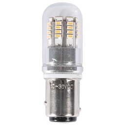 Lampadina LED BAY15D 12/24V 2,5W 240 Lumen Luce Bianca 3000K OS1444401