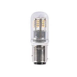 Lampadina LED BAY15D 12/24V 2,5W 240 Lumen Luce Bianca 3000K OS1444401