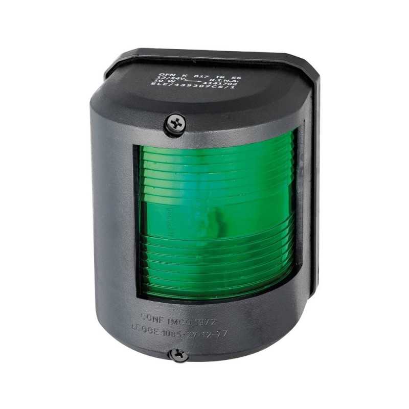 Fanale di via Utility 78 Verde 112,5° destro 12V Nero OS1141702