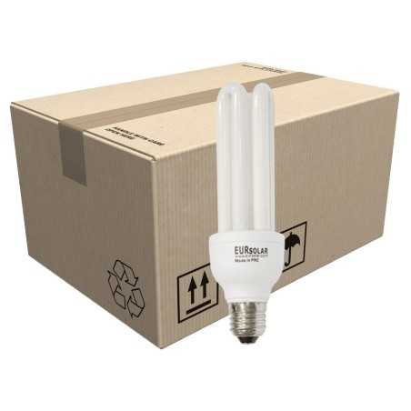 Kit da 100 Lampadine Fluorescenti CFL 15W 24V 2700K Luce Calda E27