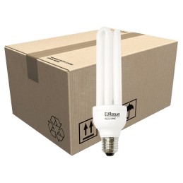 Kit da 100 Lampadine Fluorescenti CFL 20W 24V 2700K Luce Calda E27