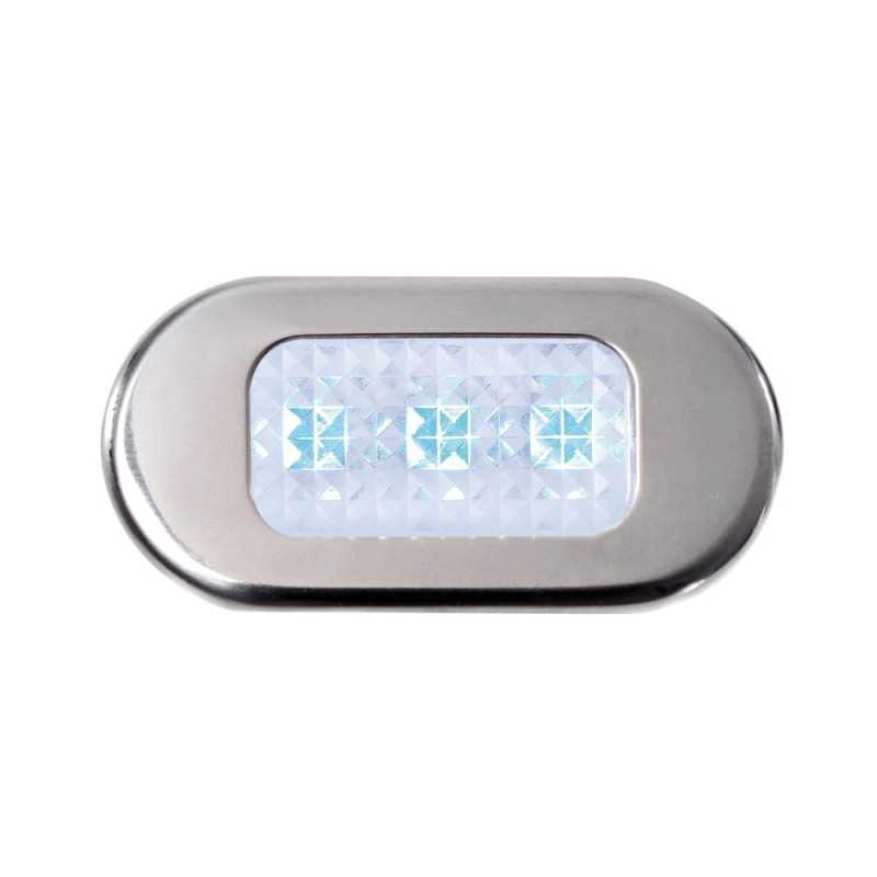 Luce di cortesia LED da incasso 12V 0,6W 7Lm Luce Blu OS1318103