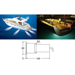 Faro subacqueo a LED Blu 10W 100Lm OS1327001