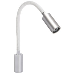 Quick Luce AUDREY WALL USB NS 1.5W Alluminio Satinato IP40 B.Caldo