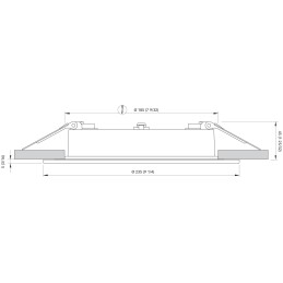 Quick Faretto LED ad Incasso KLEOS 235 15W IP66 Inox Lucido BIC