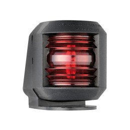 Fanale di via Utility Compact Rosso 112,5° sinistro 12V 5W Nero