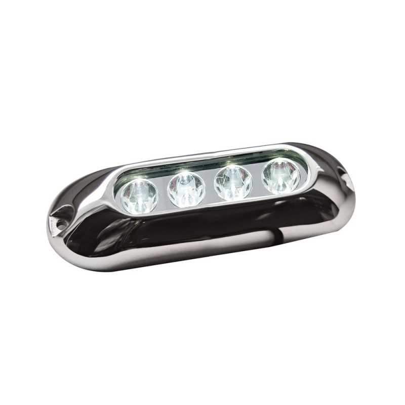 Faro subacqueo 4 LED Bianchi 12/24V 4x3W 930Lm OS1328100