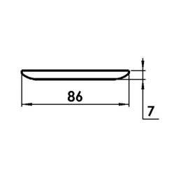 Plafoniera LED Bianco e Blu Day/Night 12/24V 3,6W OS1344215