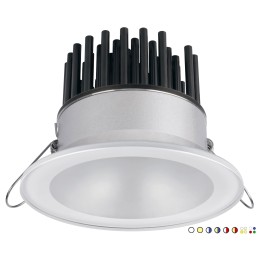 Quick Faretto LED ad Incasso ZEUS HP 12W 10-30V IP40 in Vetro 9.5mm