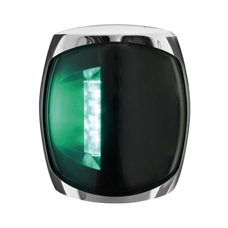 Fanale di via Sphera III a LED Verde 112,5° destro 12/24V 1W OS1106222