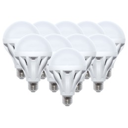 Lampadina LED 12W AC100-240V E27 6000K-6500K 1000Lm Min 10Pz