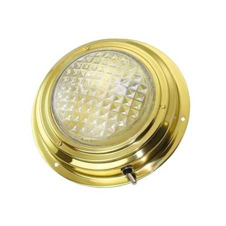 Plafoniera Giapponese in ottone 12V 15W Luce Bianca BA15D 169mm