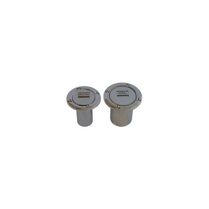 Tappo Imbarco Benzina 50mm in ottone cromato a filo N81335500332