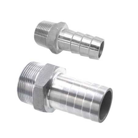 Portagomma 45mm in acciaio inox Filetto 1-1/2 pollici N81837628344