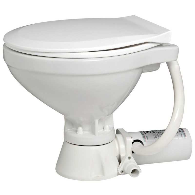 WC Italy elettrico Compact con tavoletta in plastica 12V OS5020712