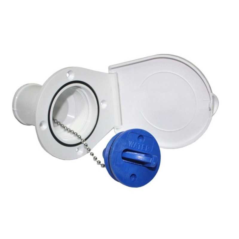 Tappo Imbarco Acqua 38mm in plastica con sportello LZ196275