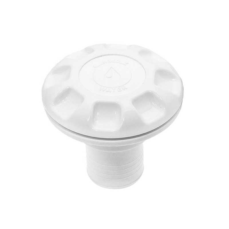 Tappo imbarco per acqua in plastica bianca 38mm N82735503950