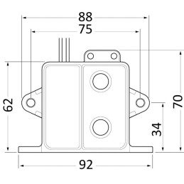 Interruttore WHALE elettronico automatico per pompe di sentina 12/24V