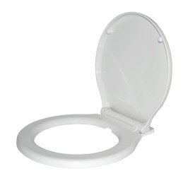 Sedile e Coperchio in Plastica per WC Compact Plastica Soft Close