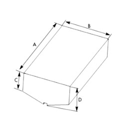 CAN-SB Serbatoio carburante Lima 140lt in plastica 890x820x220mm